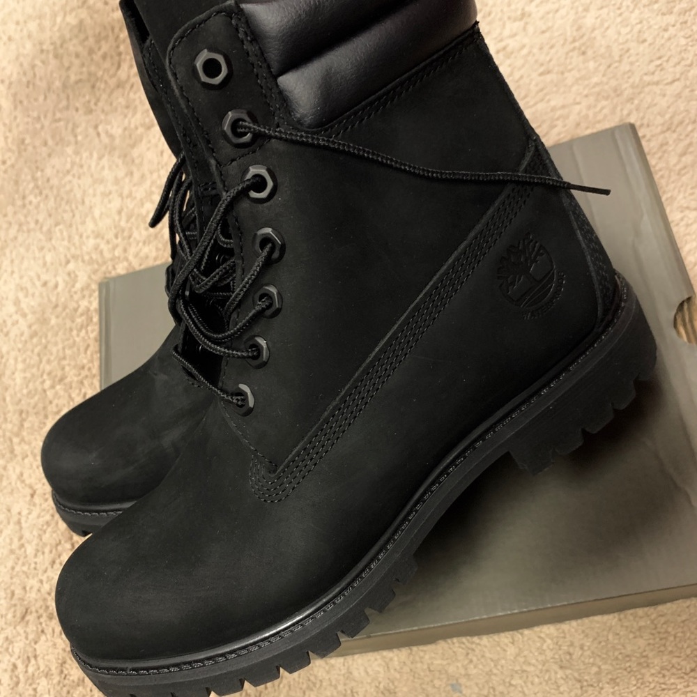 Timberland black boots